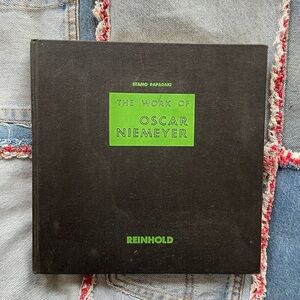 The Work of Oscar Niemeyer Book hardcover reinhold collectible architect books